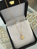 Cadena veneciana 0.5 exclusive (45cm) + dije Guadalupe mini exclusive.