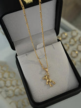 Cargar imagen en el visor de la galería, Cadena 5x1 50cm exclusive +dije oso 16mm
