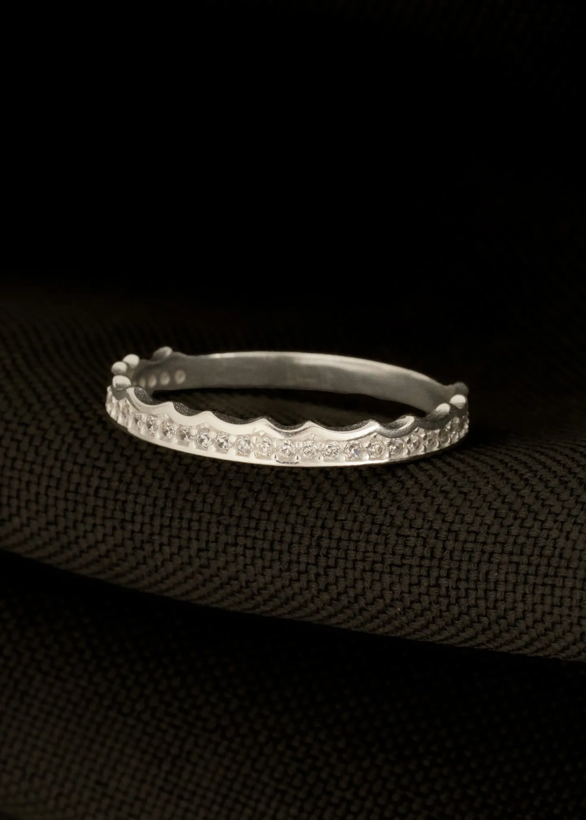 Anillo princess plata ley 925