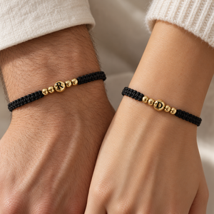 Pulsera Pareja con iniciales (4mm)