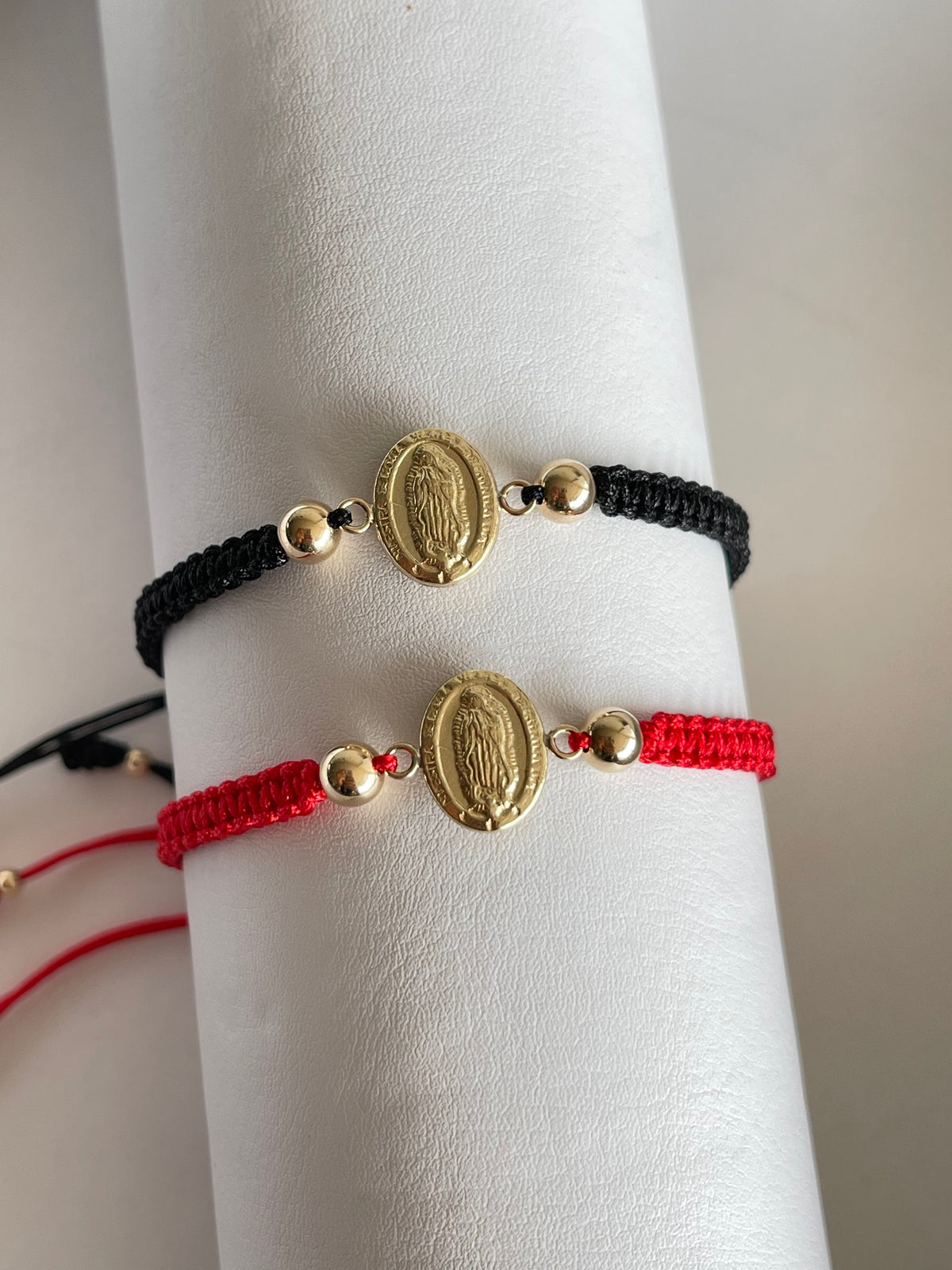 Pulsera pareja Guadalupe mediana (5mm)