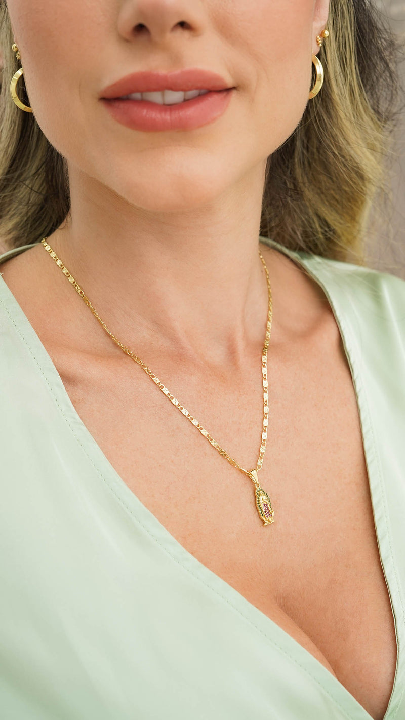 Cadena destellos 2.5mm  (45cms)