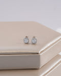 Aretes cristal halo 6,5 mm
