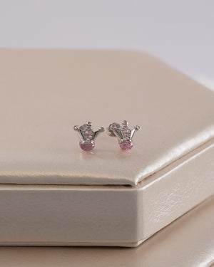 Aretes royal rose 8,6 mm