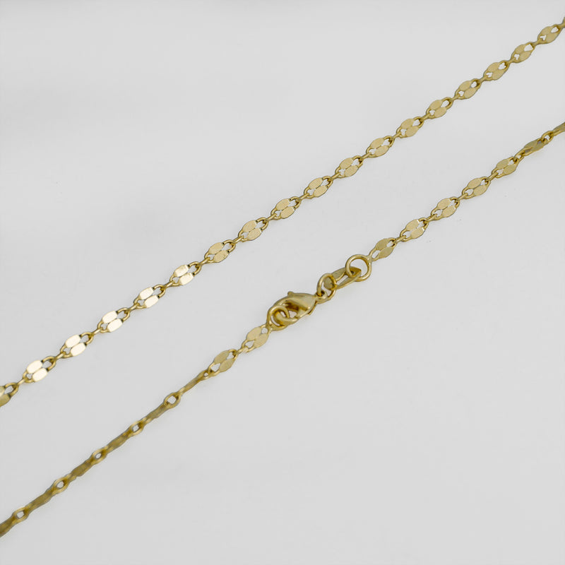 Cadena espejo cuadrada (65cms)