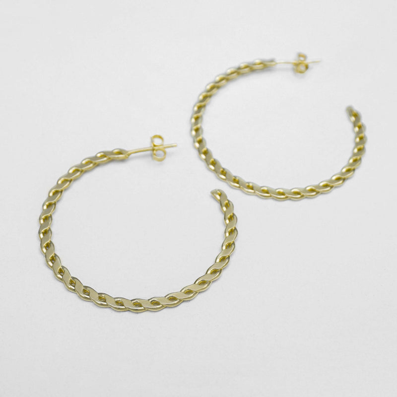 Argolla semi candonga 3,8cms